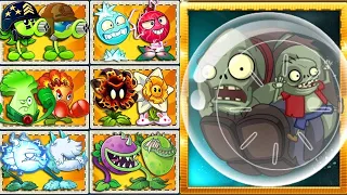 Random 30 Pair Team Plants vs Hamster Ball LEVEL 10 - Who Will Win? - PVZ 2 Challenge