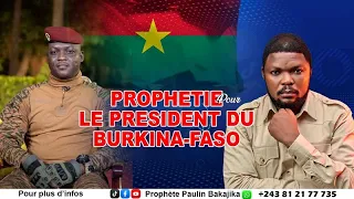 PROPHETIE SUR LE BOURKINAFASO