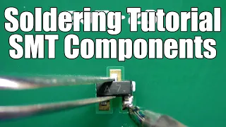 SDG #073 Solder SMT Components - Soldering Techniques #03 with PCBs from JLCPCB