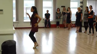 Танго-соло-техника по версии Марианы Солер (Буэнос-Айрес)