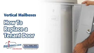 Mailboxes.com | How to Replace a Tenant Door for Vertical Mailboxes