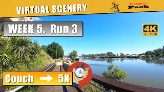 Couch To 5K Week 5 - Run 3 | Start Running | Virtual Scenery with Timer