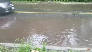 Drains Getting Unclogged, Draining Flooded Streets