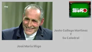 Justo Gallego Hablando de su Catedral de Mejorada del Campo (Madrid)