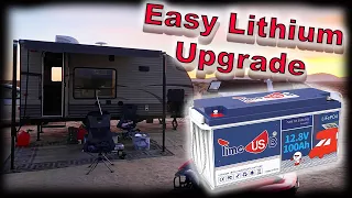 How to Convert to Lithium Batteries - Upgrade for RV's and Travel Trailers - Timeusb