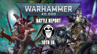 Grey Knights Vs Tyranids Endless Swarm | 10th Edition Battle Report | Warhammer 40,000