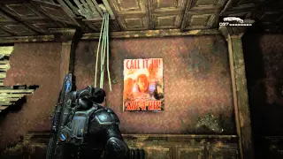 Gears of War Ultimate Edition - Act V Impasse: Posters: "No Blood For Imulsion" "Save A Life"