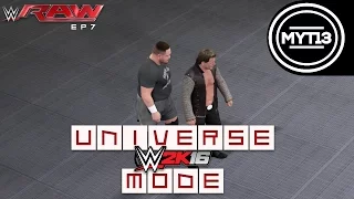 WWE 2K16 - Universe Mode - RAW - Ep 7 - Y2Joe