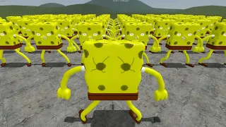 What if I Become Spongebob 3D Sanic Clones Memes in Garry's Mod!