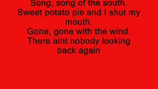 Song of the South-Alabama (lyrics)