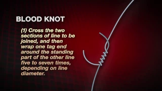 Кровавый узел Blood knot от Abu Garcia