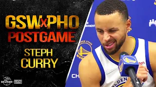 Steph Curry reacts To His Poor Performance vs Suns | Nov 30, 2021