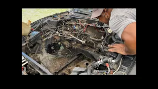 REMOVING THE ENGINE OUT OF MY 3000GT!!!