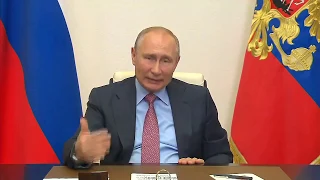Встреча с мэром Москвы Сергеем Собяниным  Владимир Путин