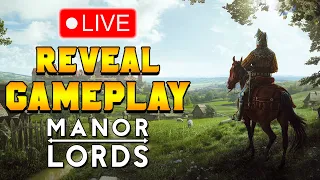 MANOR LORDS GAMEPLAY REVEAL | Live | Manor Lords