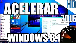 Como Acelerar Windows 8.1 Al Maximo Nuevos Métodos 2016 Sin programas