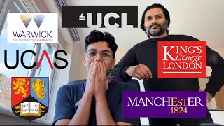 UCAS DECISIONS REACTIONS 2023 *live reactions* | My reactions to university decisions