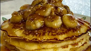 How to make perfect pancakes/Delicious/I’ve ever eaten/perfect homemade/incredibly tasty👍❗️