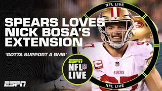 Will Nick Bosa take the 49ers all the way? 🔥 'He is PHENOMENAL!' 👏 - Marcus Spears | NFL Live