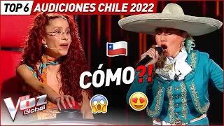 Las mejores AUDICIONES A CIEGAS de The Voice Chile 2022 🇨🇱