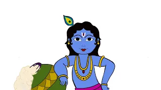 Krishna Avatar: Story of Playful Deity | Beloved Hero | Vishnu Incarnation | Kids | Hare Krishna