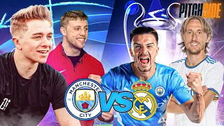PART 2: Man City 4-3 Real Madrid With Wroetoshaw and ChrisMD! Champions League - Pitch Side LIVE