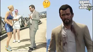 GTA V - What Happens If Amanda Catch Michael Talking To Another Woman