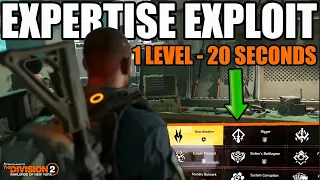 DO THIS NOW! INFINITE KILL XP FARM - BREAK YOUR EXPERTISE SYSTEM NOW | The Division 2 Unlimited LOOT