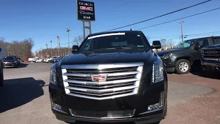 2019 Cadillac Escalade Platinum Edition Black Raven 6.2L V8 10-Speed Automatic with Overdrive 4D SUV