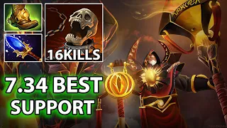 Warlock Is The Best Support in 7.34 ( Dota 2 Broken Game )