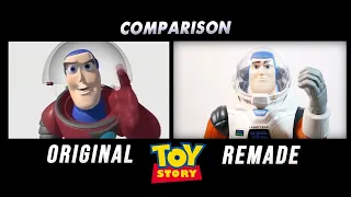 Buzz Lightyear / Screen Test - Comparison