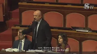 Scontro in Senato tra Borghi e Casellati: il parlamentare di Iv accusa la ministra di avergli f...