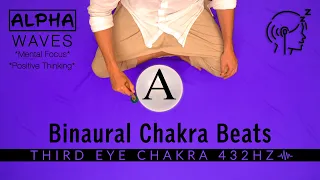 🪄Alpha Waves Music - Binaural Beats Third Eye Frequency for Positive Thinking, Focus, & Relaxation