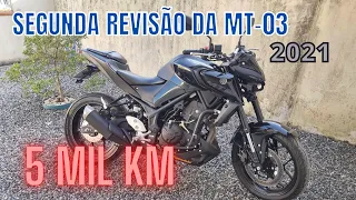 MT-03 | REVISÃO DOS 5 MIL KM!