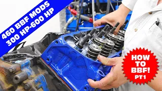 JUNKYARD 460 BIG BLOCK FORD PERFORMANCE. HOW TO MAKE MORE POWER FROM YOUR BBF. RESULTS-300-600 HP