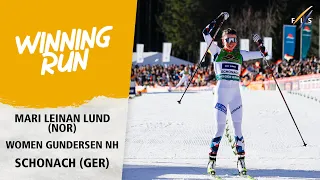 Mari Leinan Lund cruises to Gundersen NH win in Schonach | FIS Nordic Combined World Cup 23-24