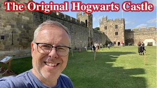 Alnwick Castle and Town walking tour / the original Hogwarts - Northumberland 2021