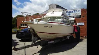 Project Boat - Converting a stern drive to podded outboard Pt 1