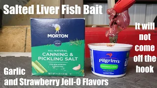 How to make salted liver fish bait