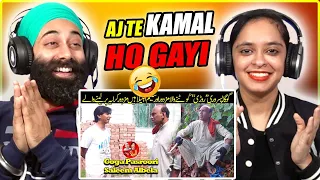 Indian Reaction on Goga Pasroori as a MAZDOOR and Saleem Albela as a Customer funny video