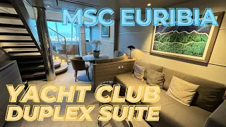 MSC Yacht Club Duplex Suite (12005) | MSC Euribia