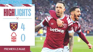 West Ham 4-0 Nottingham Forest | Danny Ings Double Delight | Premier League Highlights