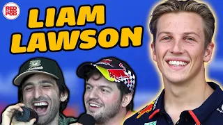 Liam Lawson Talks Subbing for Daniel Ricciardo, Best Advice from F1 Drivers, and the 'Cars' Movies