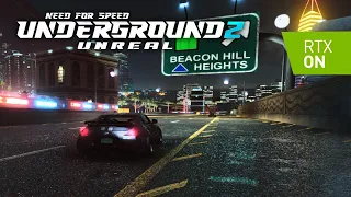 NEED FOR SPEED UNDERGROUND 2 - UNREAL MOD (4K)