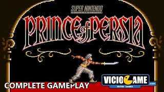 🎮 Prince of Persia (Super Nintendo) Complete Gameplay