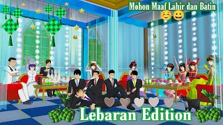 "J.K.F" || 🎉🌼 Happy Eid Mubarak 🌼🥳|| Spesial Idul Fitri 1443 H 🎉🥳|| Drama Sakura School Simulator