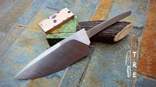 Starting A Hidden Tang Knife Build | Shop Talk Tuesday Episode 127 | How to Make a Knife