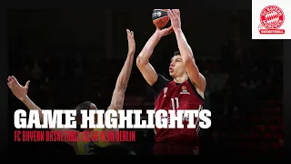 Bayern Highlights | FC Bayern Basketball vs Alba Berlin 62:56 | EuroLeague