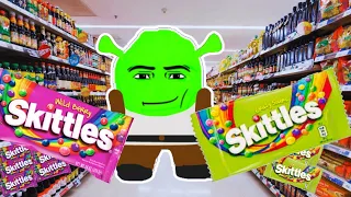 Shrek Gegagedigedagedago Skittles meme Part 4