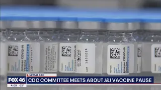 CDC Committee meets about J&J vaccine pause